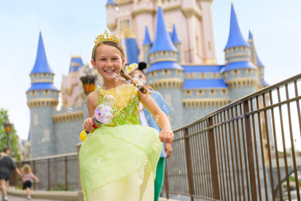 Little Princess in Magic Kingdom